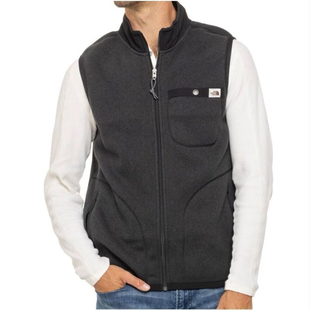 The North Face Men's Gordon Lyons Full Zip Vest Black Size XL